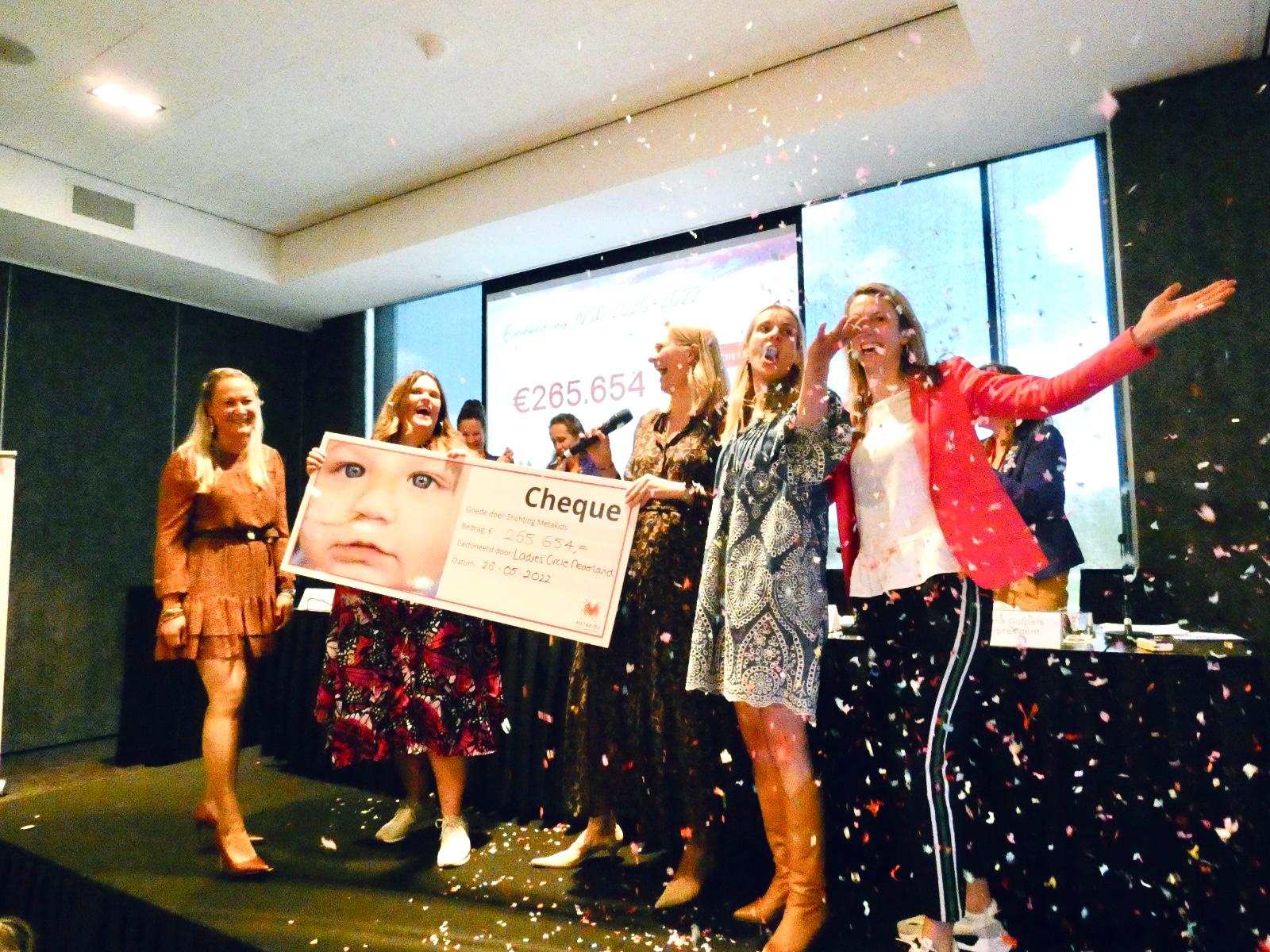 Cheque uitreiking Metakids 2