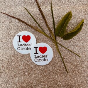 Stickers I love LC (10x)