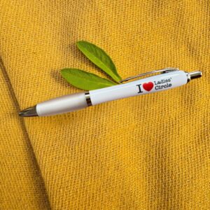 Pennen I Love LC wit (5x)