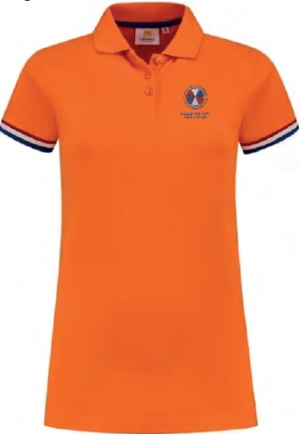Oranje Polo met LCNL logo